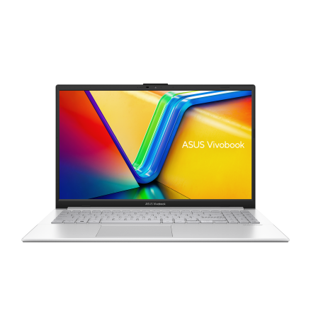 Picture of Asus Vivobook Go 15 - AMD Ryzen 5 7520U 15.6" (39.62cm) E1504FA-NJ132WS Thin & Light Laptop (8GB/ 512GB SSD/ Full HD Display/  AMD Radeon Graphics/ Windows 11 Home/ MS Office 2024/ 1 Year Warranty/ Cool Silver/ 1.63 kg)