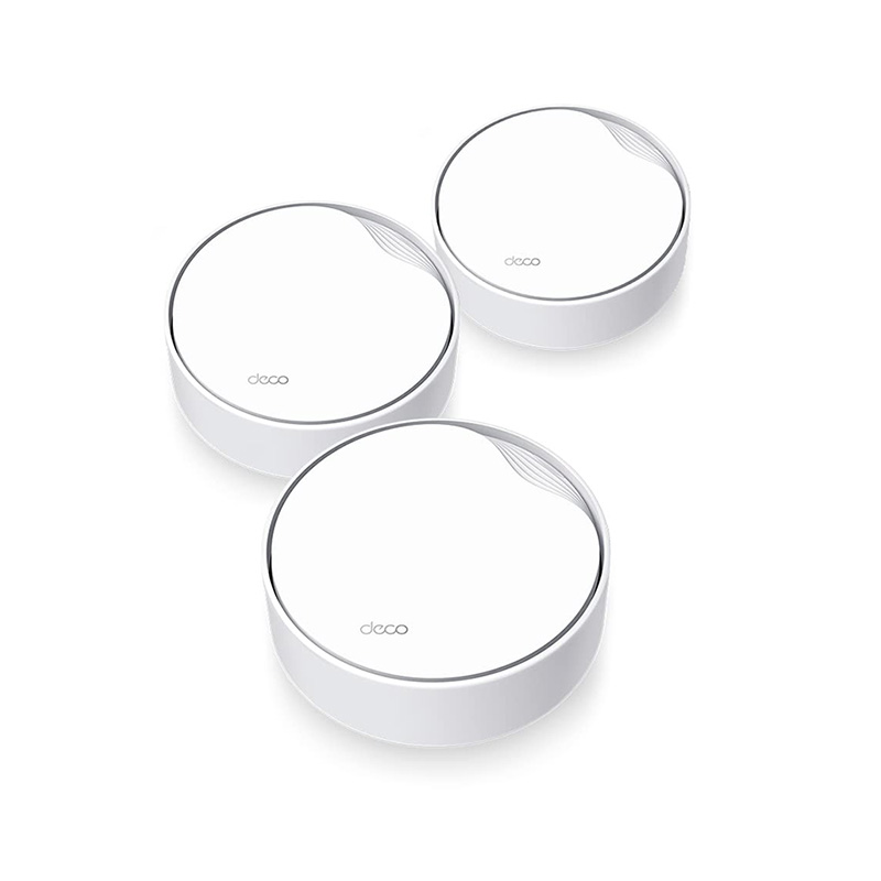 Picture of TP-Link Deco X50-PoE AX3000 Whole Home Mesh WiFi 6 System with PoE (3000 Mbps Wireless Gigabit Smart Dual Band Router/ Multi-Gig 2.5 Gbps Wired Network/ Pack of 3/ Alexa and Google Compatible)