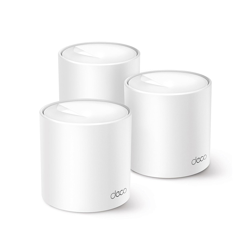 Picture of TP-Link Deco X10 AX1500 Whole Home Mesh Wi-Fi 6 System  (AI-Driven/ Coverage Up to 5600Ft²/ WiFi Dual_Band Router/ Extender Booster/ Gaming & 4K/ Easy Setup/ Alexa & Google Home Compatible/ 3-pack)