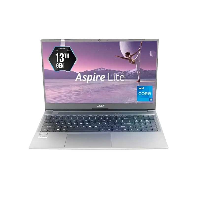 Picture of Acer Aspire Lite - 13th Gen Intel Core i5-1334U 15.6" (39.6 cm) AL15-53 Thin & Light Laptop (16GB/ 512GB SSD/ Full HD TN Display/ Backlit Keyboard/ Intel Graphics/ Windows 11 Home/ 1Year Warranty/ Steel Gray/ 1.59 Kg) 