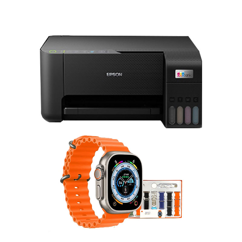 Picture of Epson EcoTank L3250 A4 Wi-Fi All-in-One Ink Tank Printer  + Smart watch (7-in-1 Strap)