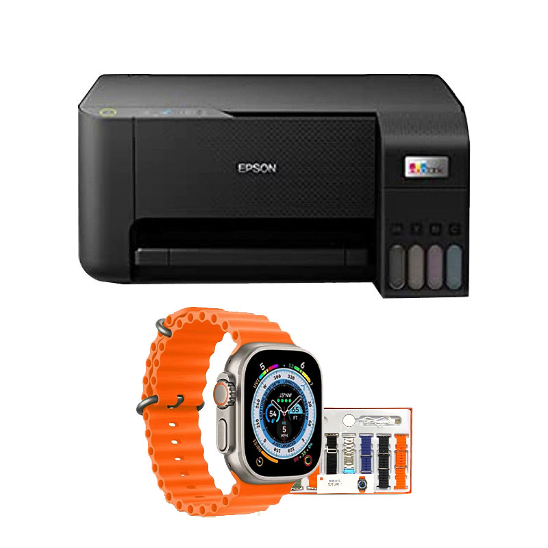 Picture of Epson EcoTank L3210 A4 All-in-One Ink Tank Printer + Smart watch (7-in-1 Strap)