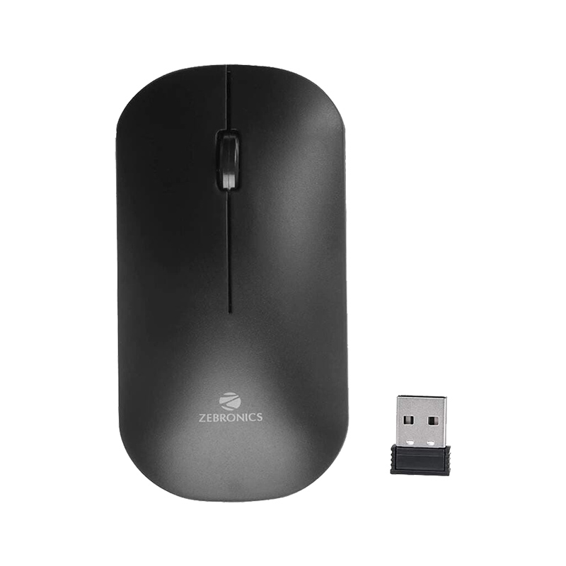 Picture of ZEBRONICS Dazzle Wireless Mouse (Black)