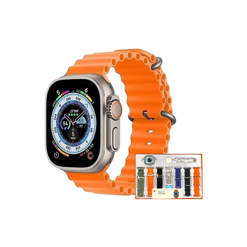 Ultra 7 in 1 Men & Women Smartwatch (Multicolor Strap, Free Size) sathya.in