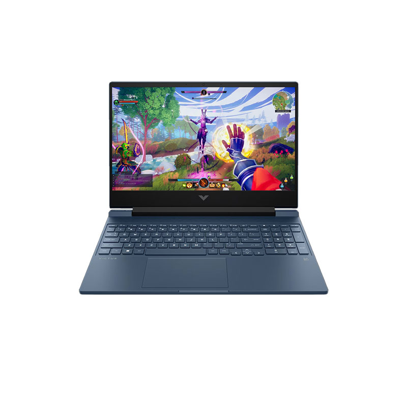 Picture of HP Victus - AMD Ryzen5-8645HS 15.6" (39.6 cm) 15-fb3012AX Gaming Laptop (16GB/ 512GB SSd/ NVIDIA GeForce RTX 3050 6GB/ Backlit Keyboard/ Anti-Glare/ Windows 11 Home/ MS Office 2024/ 1 Year Warranty/ Performance Blue/ 2.29 kg)