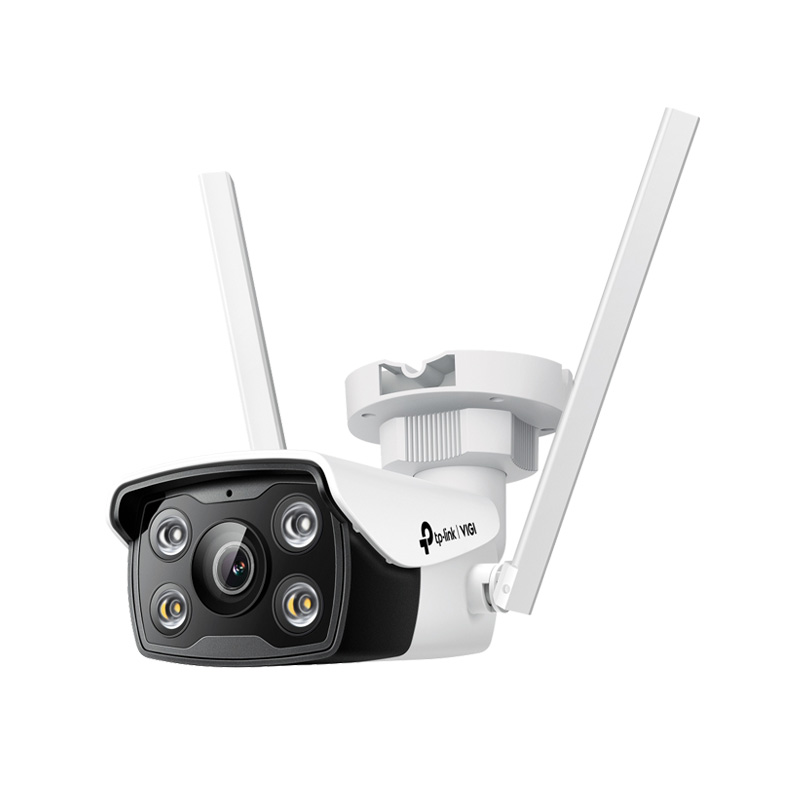 Picture of TP-Link 4MP Outdoor Full-Color Wi-Fi Bullet Network Camera (VIGI C340-W)