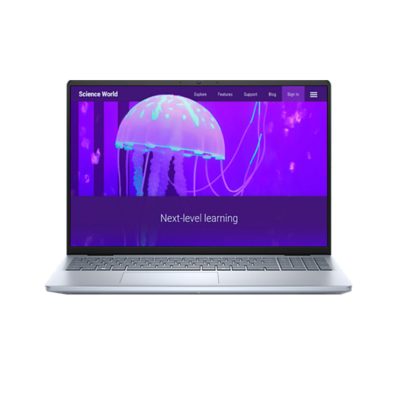 Picture of Dell Inspiron 16 - Intel Core 7 processor 150U 16" (40.64cm) Thin & Light Laptop (16GB/ 512GB SSD/ Full HD Plus Display/ Windows 11 Home/ Intel Graphics/ MS Office 2024/ 1 Year Warranty/ Ice Blue/ 1.87 kg)