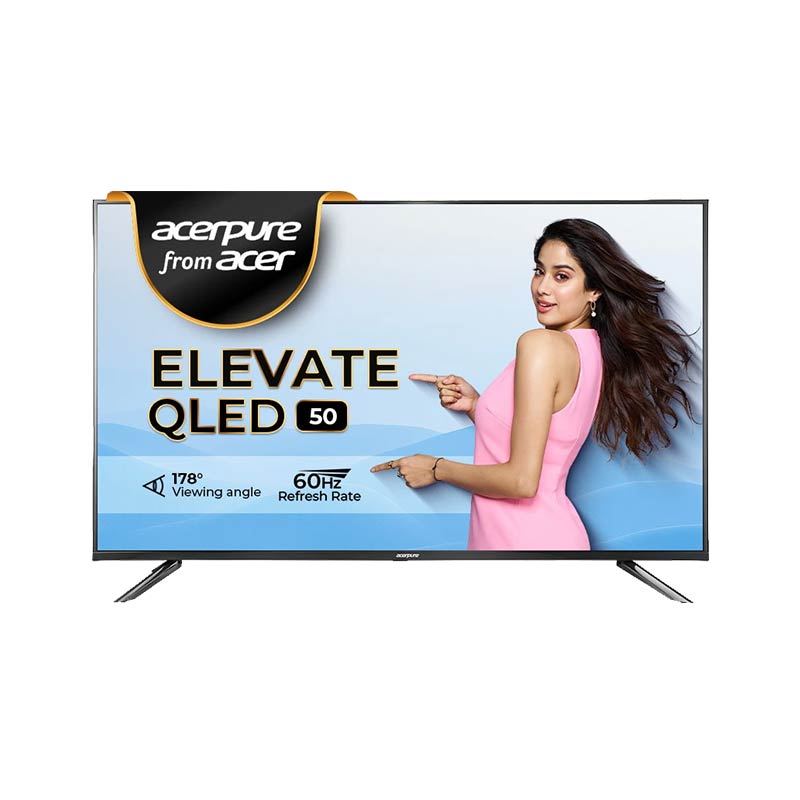 Picture of Acer Acerpure 50 inch (126 cm) QLED Ultra HD (4K) Smart Google TV (AP50UG51QEVTD)