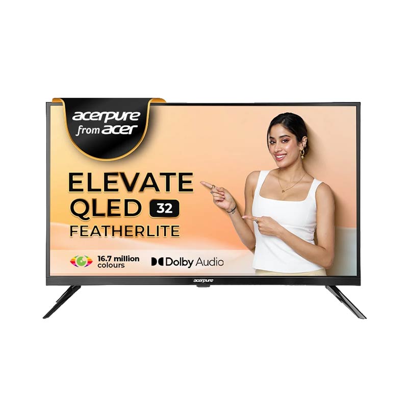 Picture of Acer Acerpure 32 inch (80 cm) QLED HD Ready Smart Google TV  (AP32HG41AFLAD)