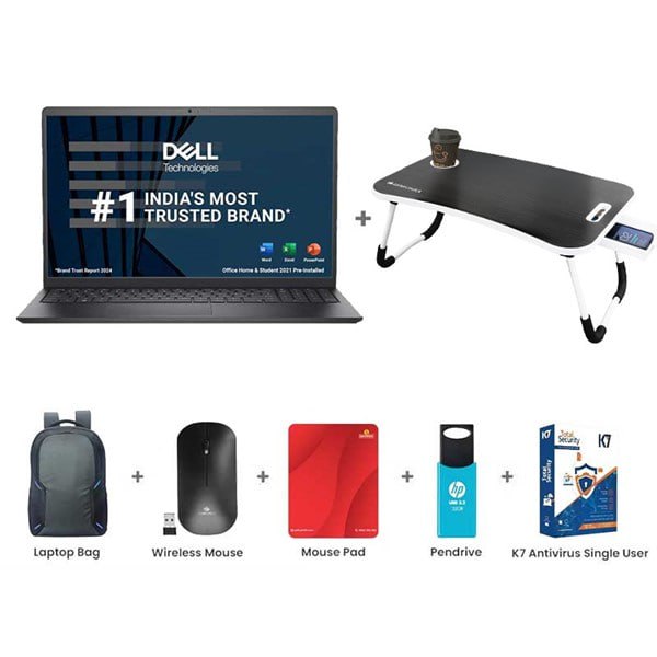 Picture of DELL LAPTOP INSPIRON 3530 OIN353010051RINS1M CI3 13TH GEN 8GB RAM 512GB SSD W11 MSO 15.6INCH SILVER
