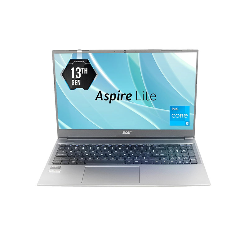 Picture of Acer - 13th Gen Intel Core i3-1305U 15.6" (39.62cm) A325- 53 Thin & Light Laptop (8GB/ 512GB SSD/ Full HD IPS Display/ Intel UHD Graphics/ Windows 11 Home/ 1 Year Warranty/ Silver/ 1.59 kg)