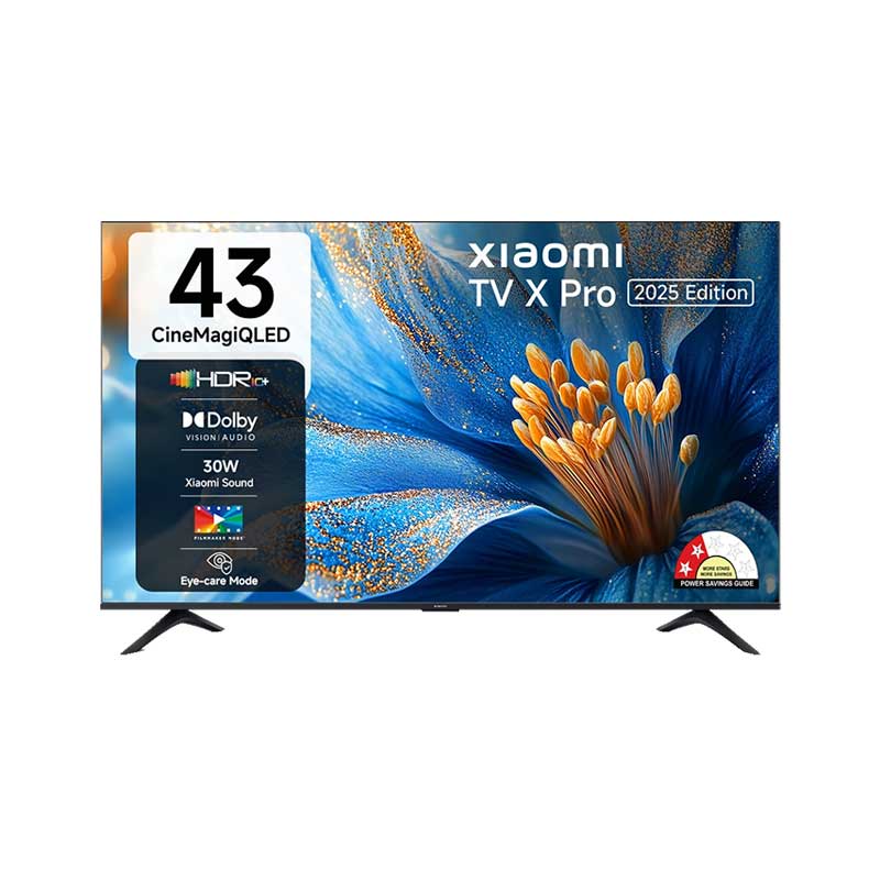Picture of Xiaomi 43 inch (108 cm) X Pro CineMagiQLED 4K Ultra HD Smart Google TV 2025 (L43MB-APIN)